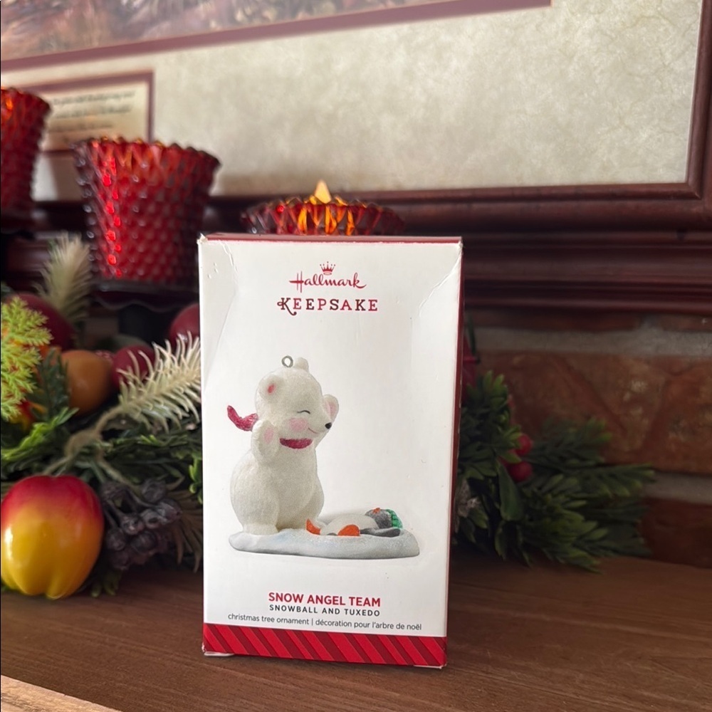 Hallmark Keepsake Snow Angel Team Ornament